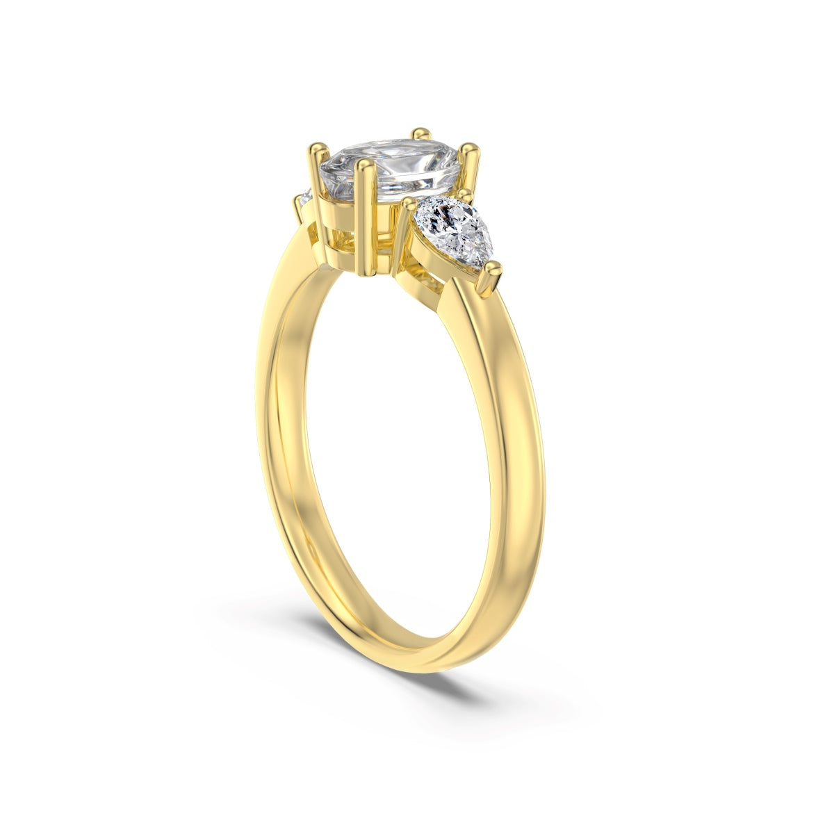 Étoile Claire Halskette von VÉORA – luxuriöser Schmuck aus 925 Silber mit 18K Vergoldung – Kollektion Fleur de Lumière Mid Summer 25 – Detailaufnahme.