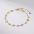 Éclat de Fleur Armband von VÉORA – 925 Sterling Silber, 18K vergoldet – Ansicht 4