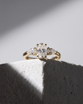 Étoile Claire Ring von VÉORA – 925 Sterling Silber, 18K vergoldet – Ansicht 1