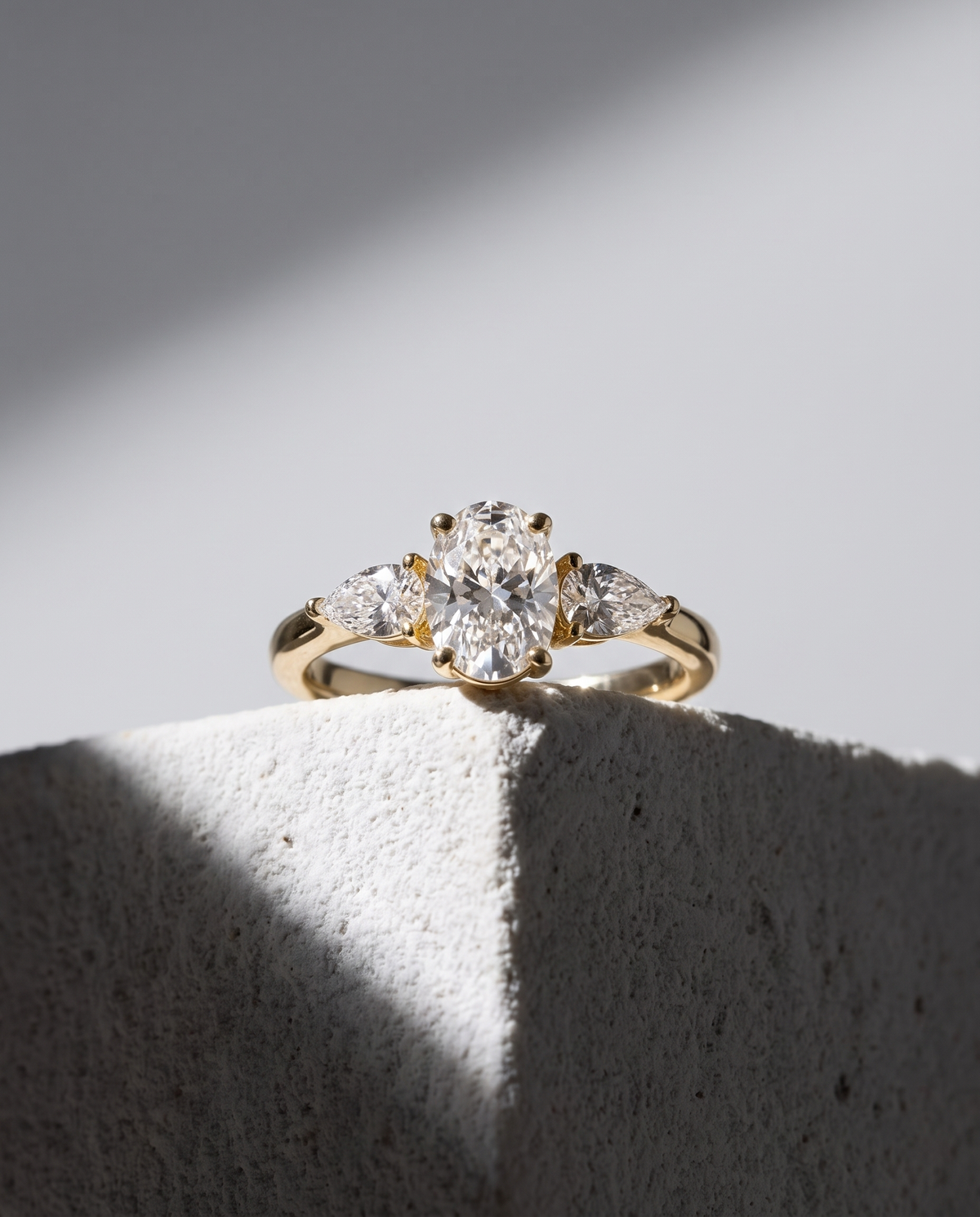 Étoile Claire Ring von VÉORA – 925 Sterling Silber, 18K vergoldet – Ansicht 1