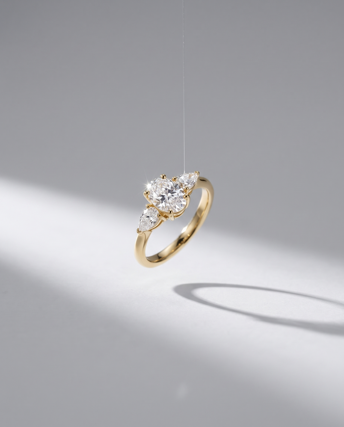 Étoile Claire Ring von VÉORA – 925 Sterling Silber, 18K vergoldet – Ansicht 2
