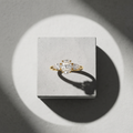 Étoile Claire Ring von VÉORA – 925 Sterling Silber, 18K vergoldet – Ansicht 3
