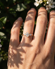 Étoile Claire Ring in Gold – VÉORA