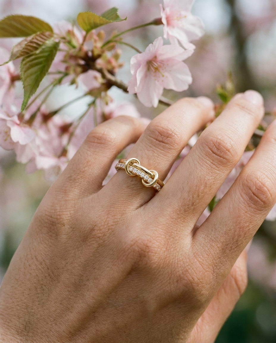 Noéa Ring in Gold – VÉORA