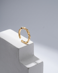 Onde Ring von VÉORA – 925 Sterling Silber, 18K vergoldet – Ansicht 1