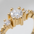 Soleia Ring von VÉORA – 925 Sterling Silber, 18K vergoldet – Ansicht 3